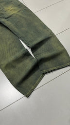 Denim Stone Wash Particular Pattern Baggy Fit (S)