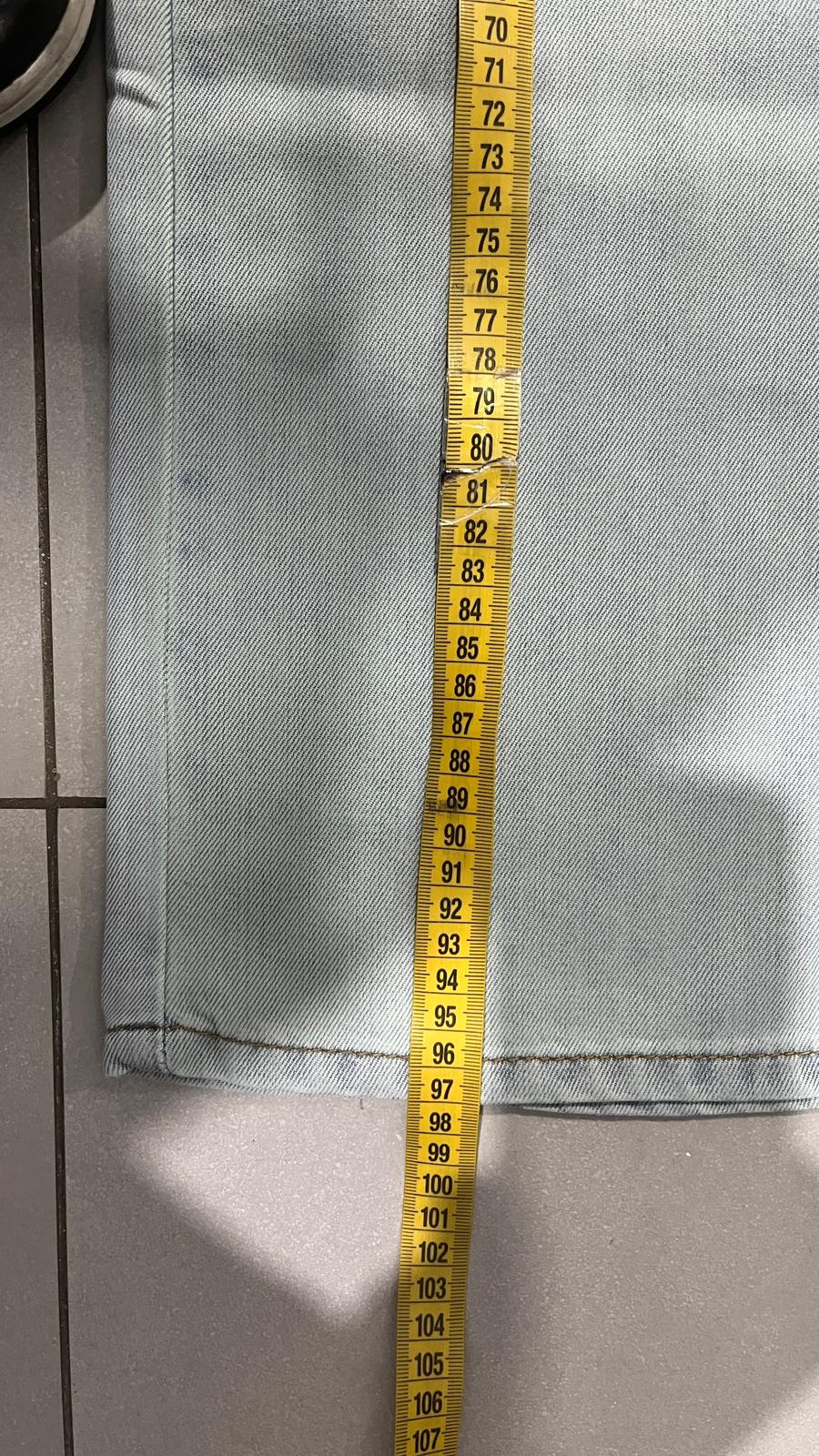 Denim Jeans Baggy Fit Light Blue (XXS)
