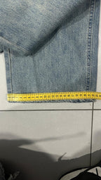 Denim Jeans Embroidered "V" Blu Wash (XS)