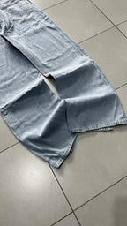 Denim Light Blue Jeans Particular Flare Baggy Fit (XS)