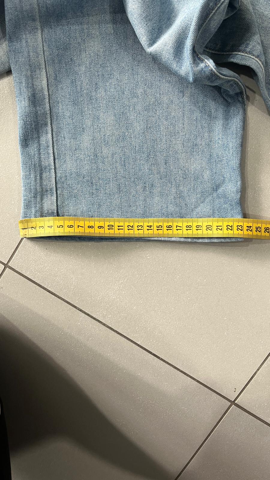 Denim Jeans Baggy Fit Light Wash (S)