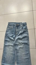 Denim Jeans Light Blue Baggy Fit (XXS)