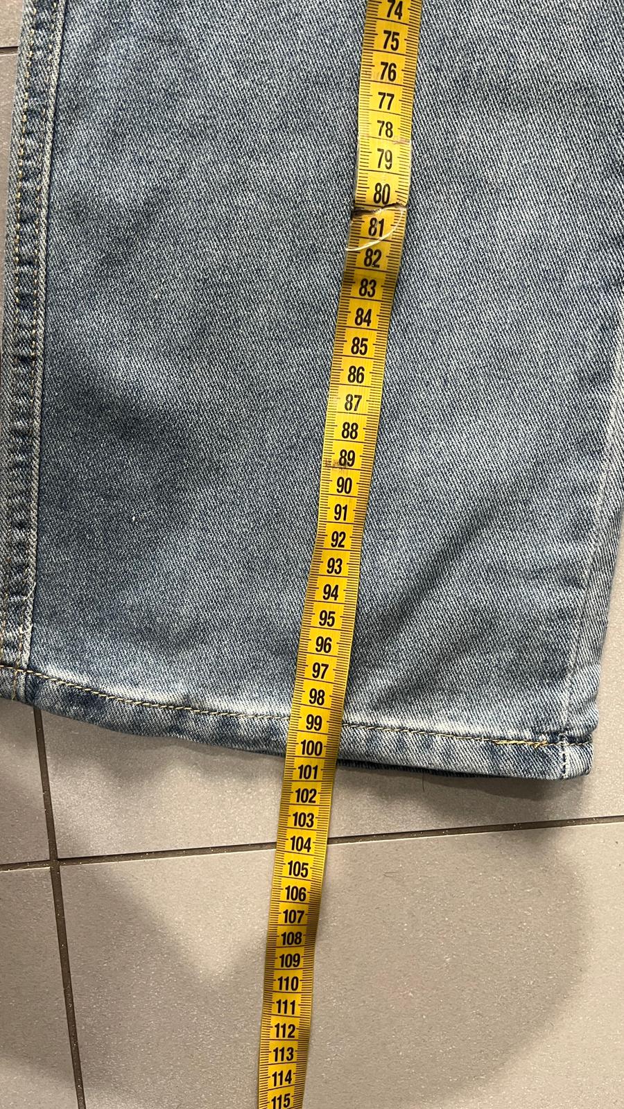 Denim Jeans Light Blue Baggy Fit (XXS)