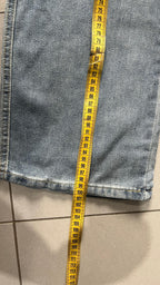 Denim Jeans Light Blue Baggy Fit (XXS)
