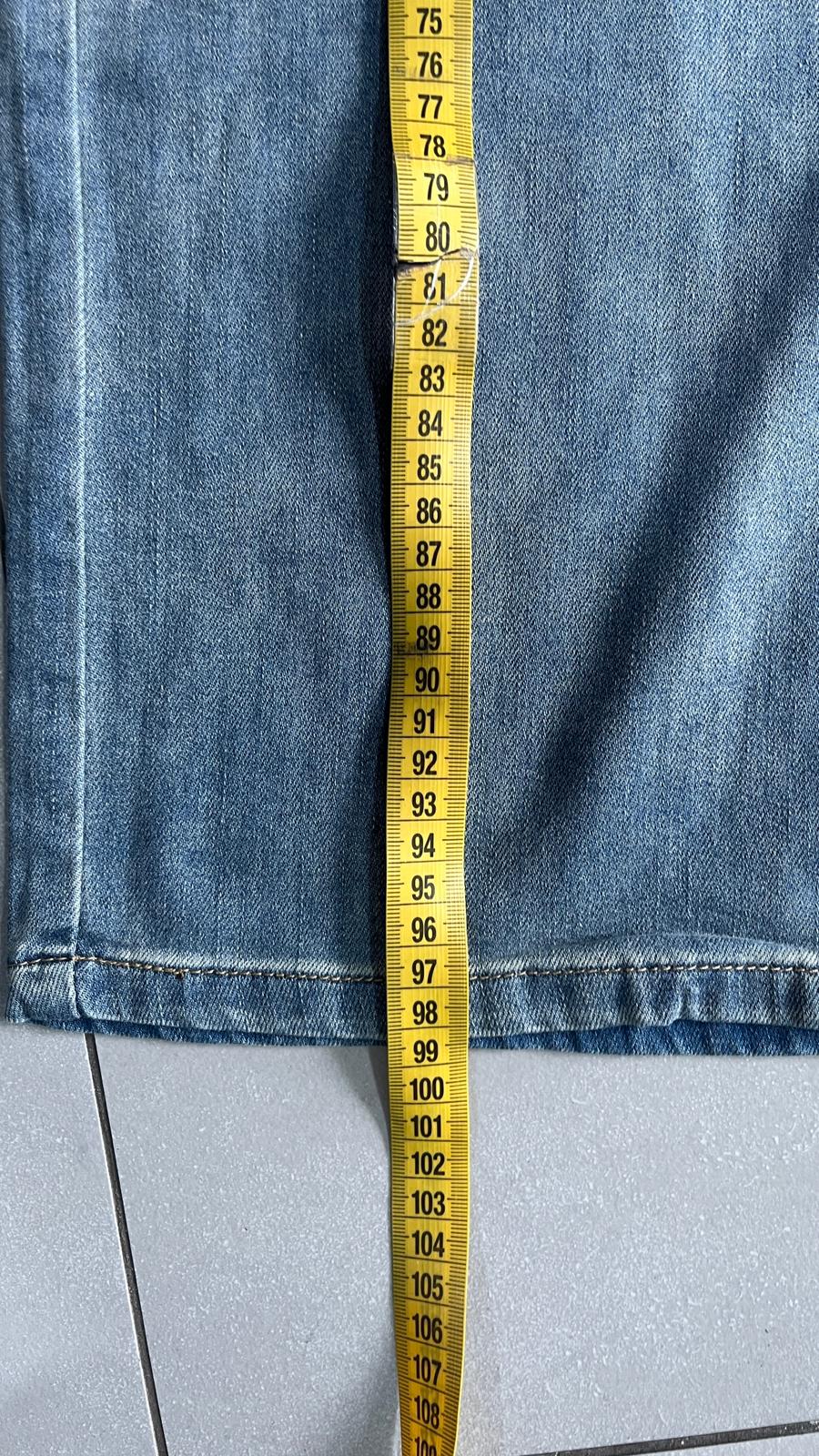Denim Jeans Baggy Fit Blu Washed (XS)