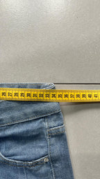 Denim Jeans Washed Blue Baggy Fit (XS)