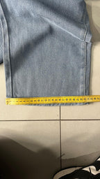 Denim Jeans Washed Blue Baggy Fit (XS)