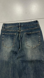 Denim Stone Wash Straight Fit (S)