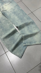 Denim Jeans Stone Wash Baggy Fit (XS)