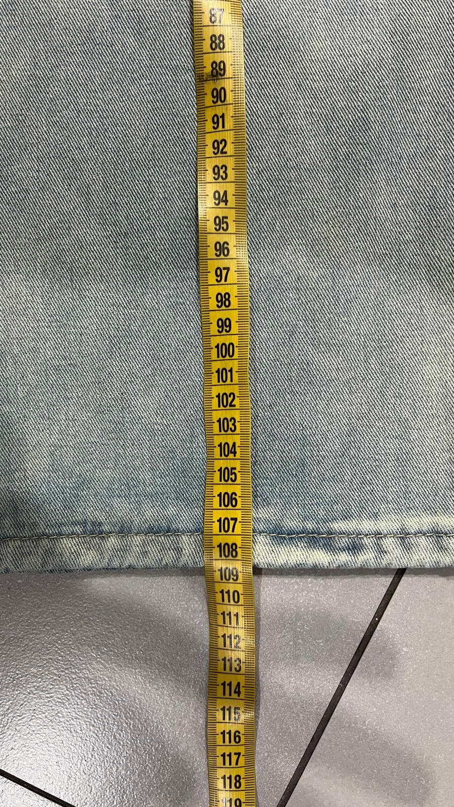 Denim Jeans Stone Wash Baggy Fit (XS)