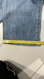 Denim Jeans Washed Blue Baggy Fit (S)