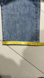 Denim Jeans Washed Blue Baggy Fit (XS)