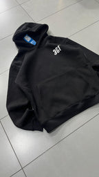 Felpa 361 Angel Black Grey Printed Japan Style (S)