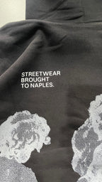 Felpa 361 Angel Black Grey Printed Japan Style (S)