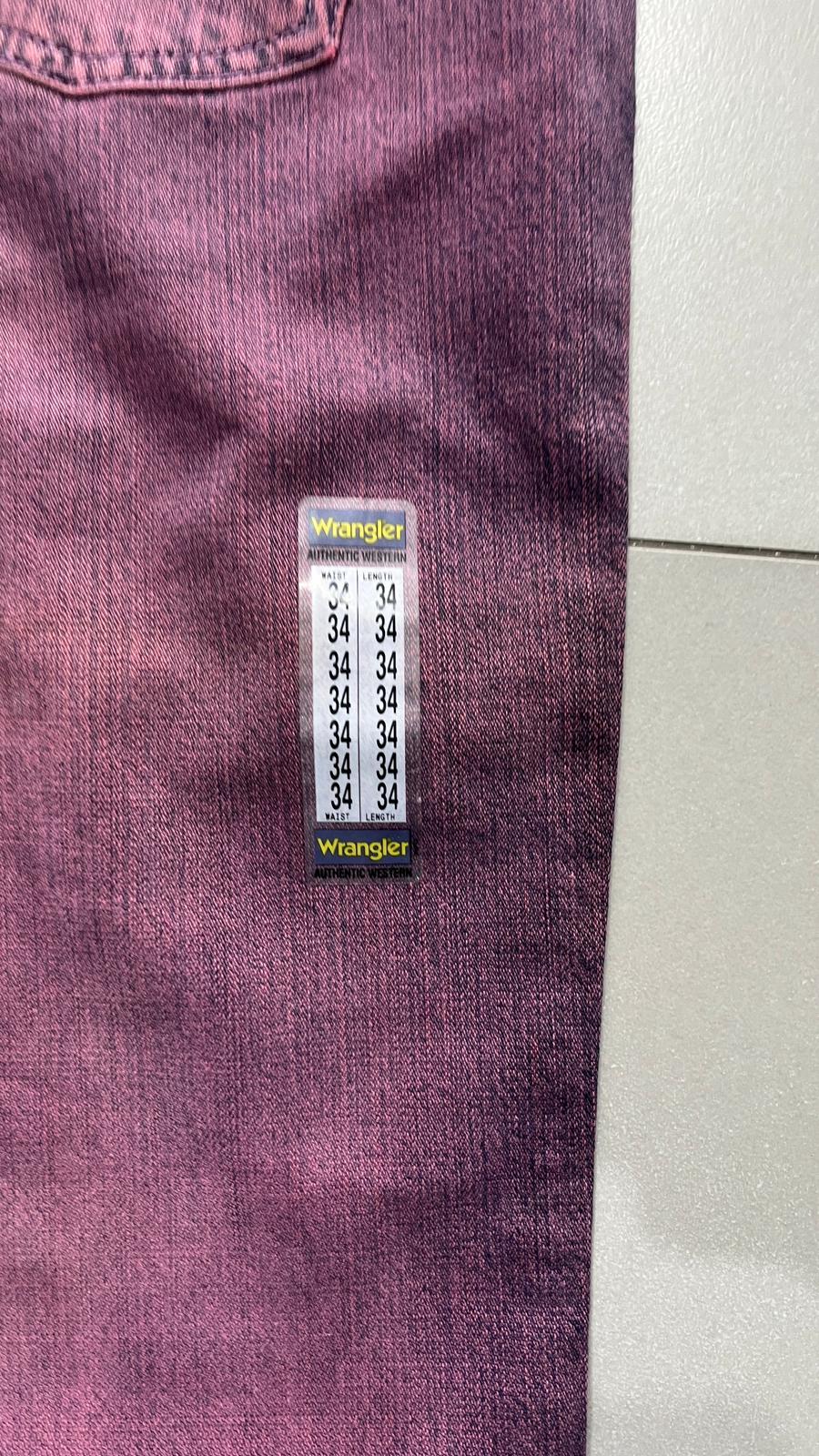 Denim Jeans Wrangler Purple Wash (L)