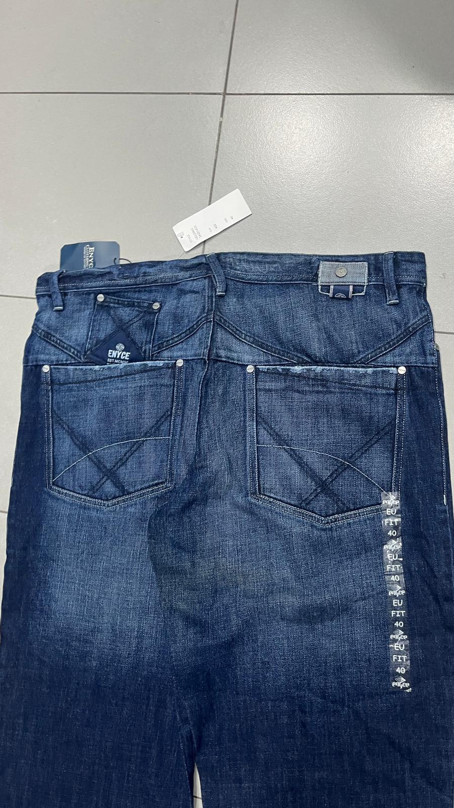 Denim Jeans Washed Baggy Fit Enyce (XXL)