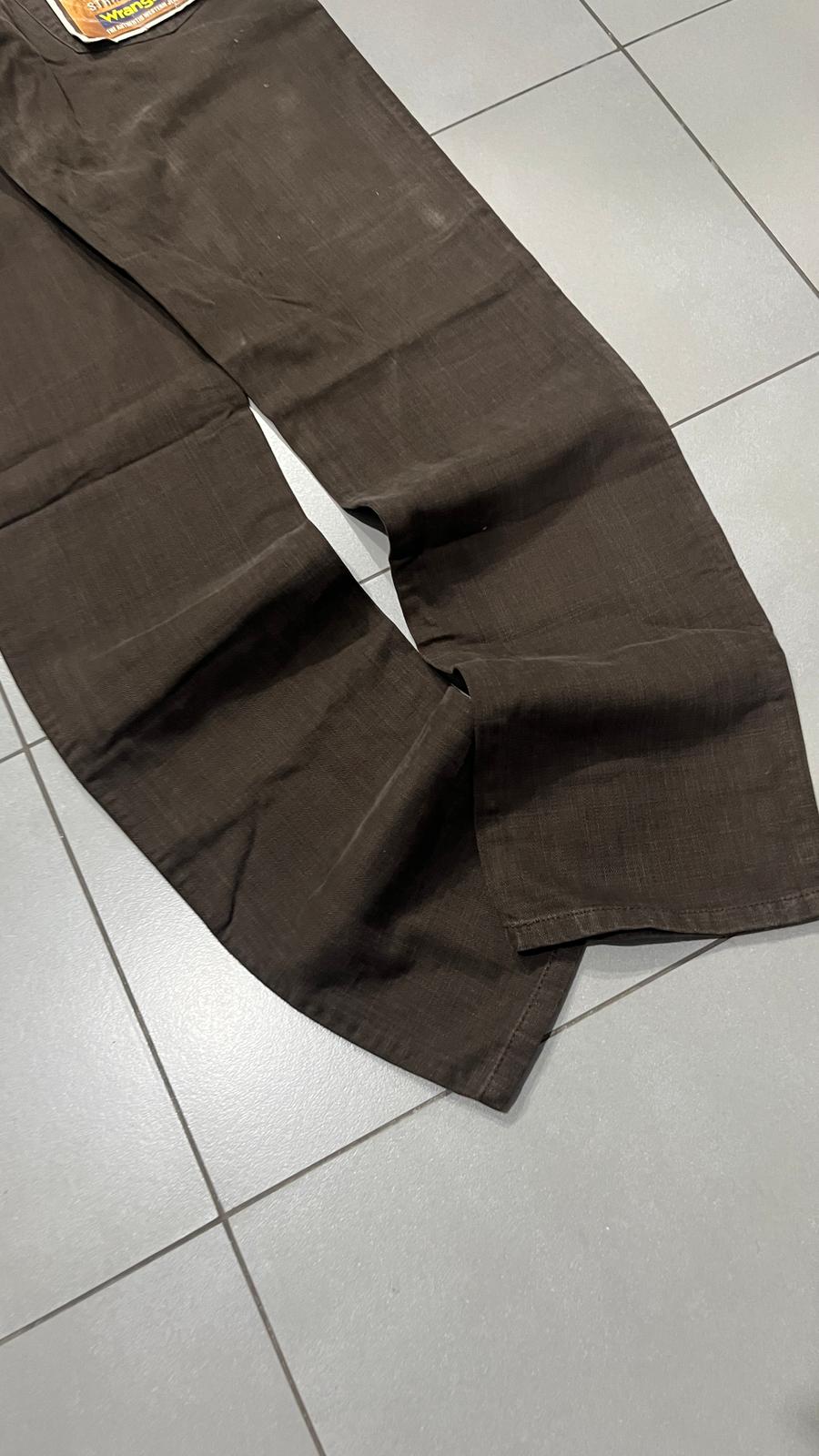 Denim Wrangler Brown Straight Fit (S)