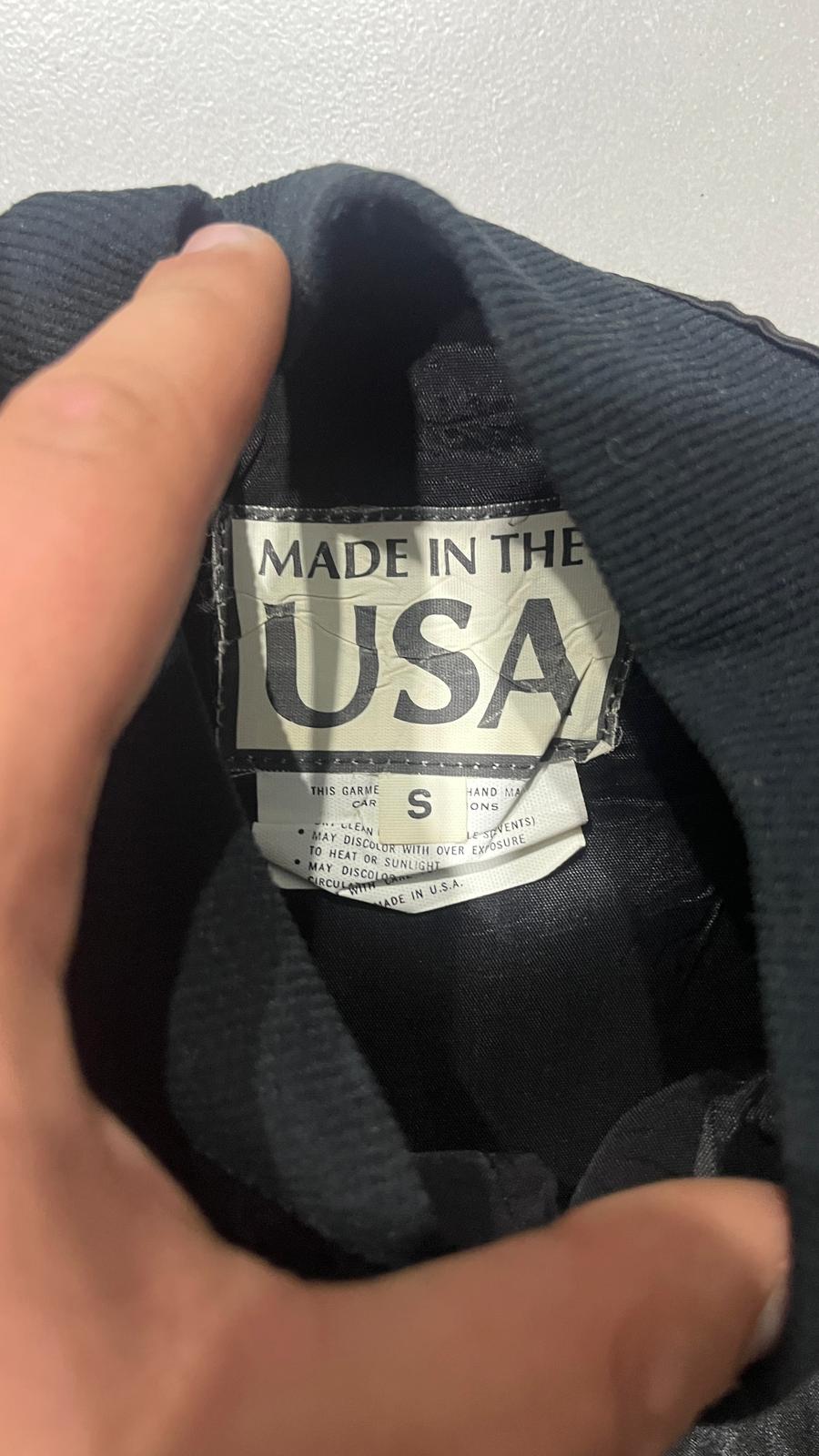 TrackJacket Made in USA - College Americano 90s 00s Particular Boxy Fit Oversize (S)