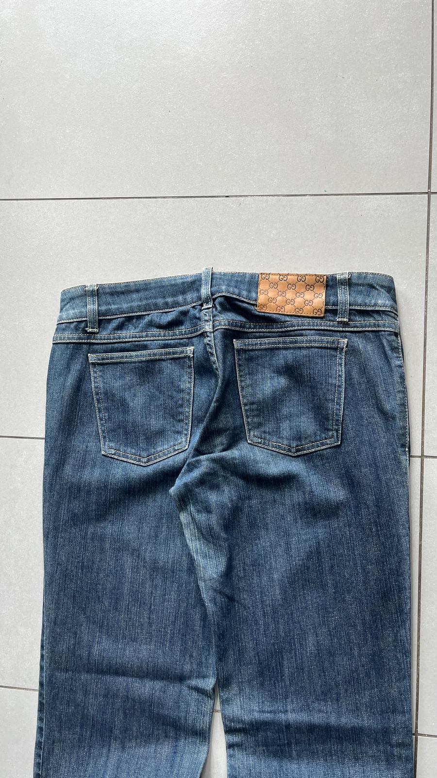 Denim Jeans Gucci Bootcut Svasati - Dark Blue Wash (S)