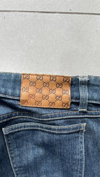 Denim Jeans Gucci Bootcut Svasati - Dark Blue Wash (S)