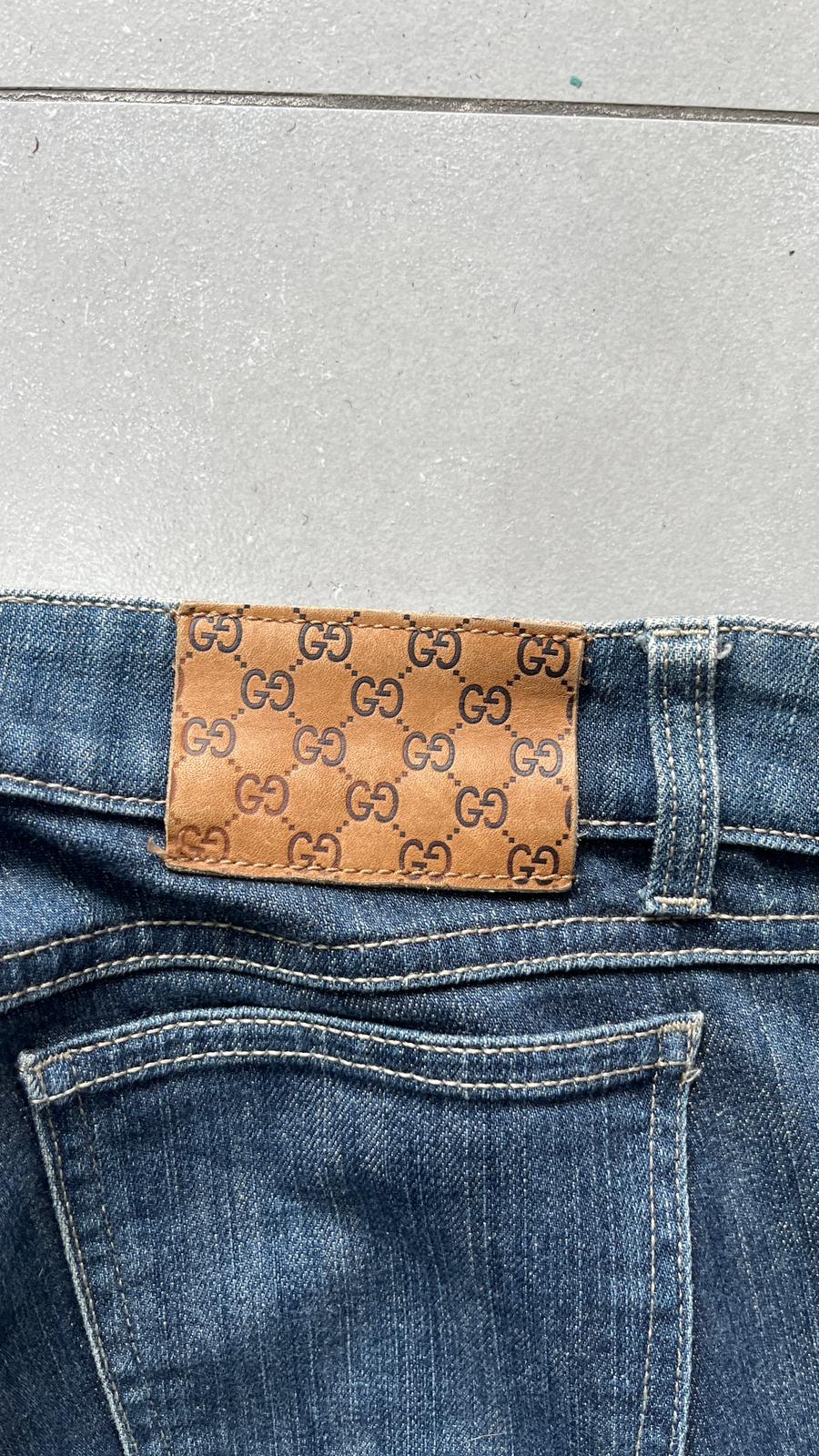 Denim Jeans Gucci Bootcut Svasati - Dark Blue Wash (S)