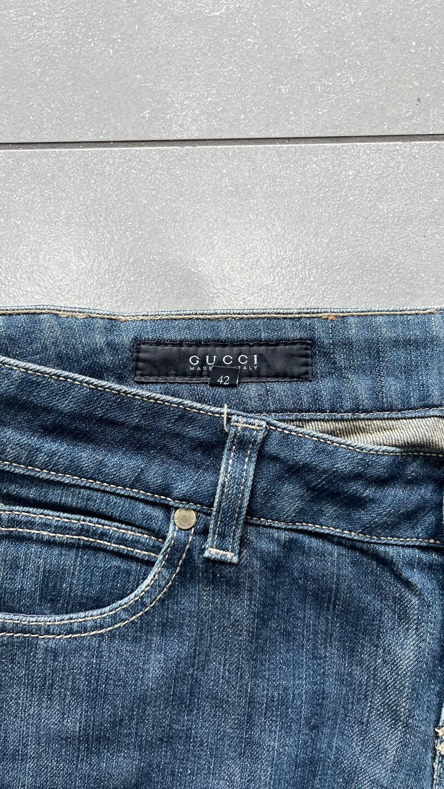 Denim Jeans Gucci Bootcut Svasati - Dark Blue Wash (S)