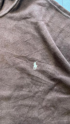Maglione Ralph Lauren 1/4 Zip Brown (4XL)
