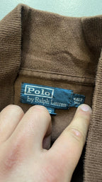 Maglione Ralph Lauren 1/4 Zip Brown (4XL)