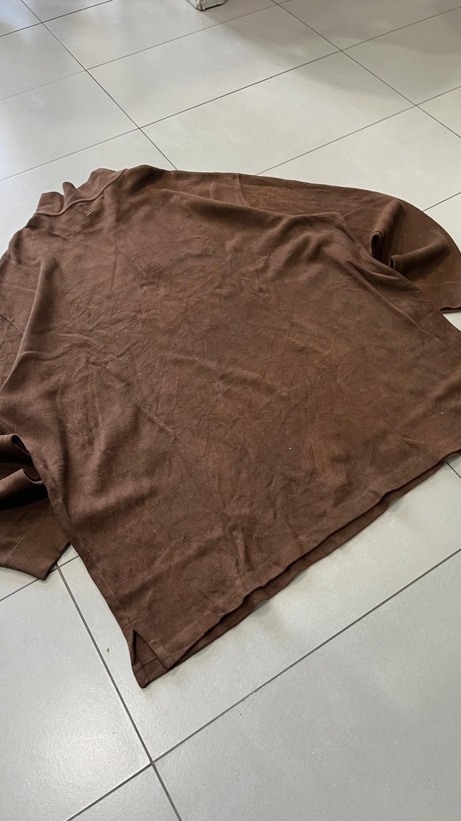 Maglione Ralph Lauren 1/4 Zip Brown (4XL)