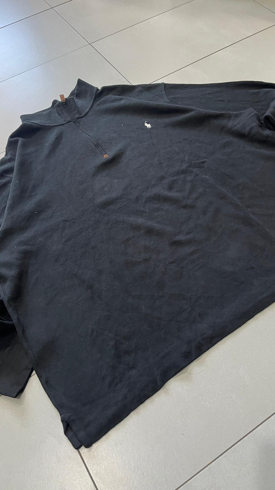 Maglione Polo Ralph Lauren 1/4 Zip White Pony (4XL)