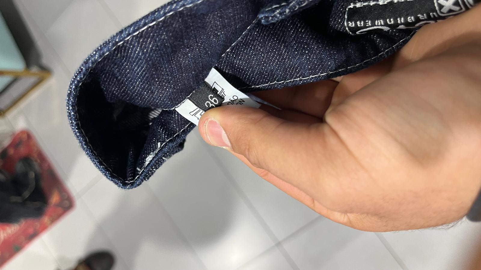 Denim PicoWear Low Waist Printed Baggy Fit BootCut (XS)