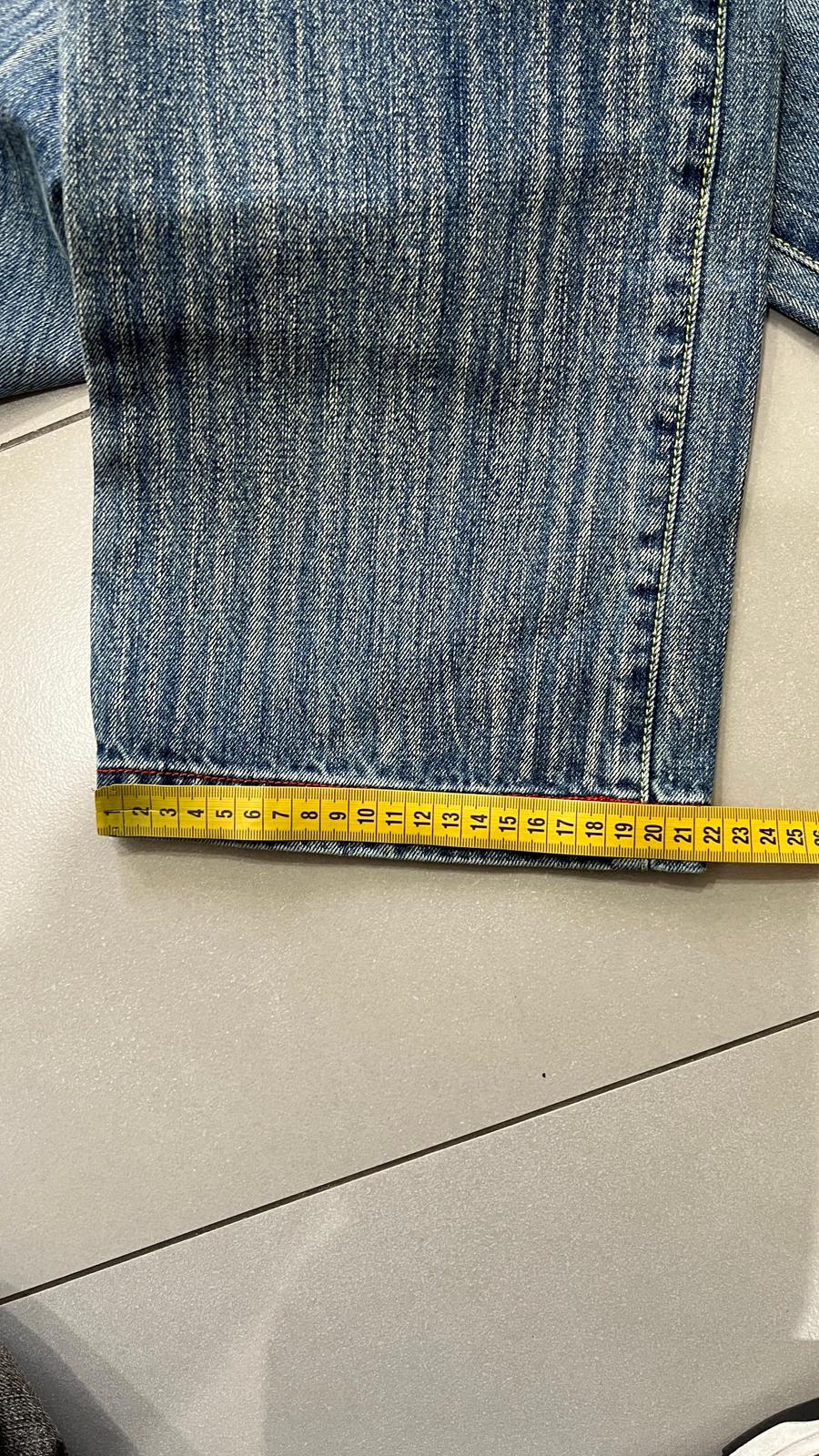 Denim Jeans Embroidered Dragon Baggy Fit (XS)