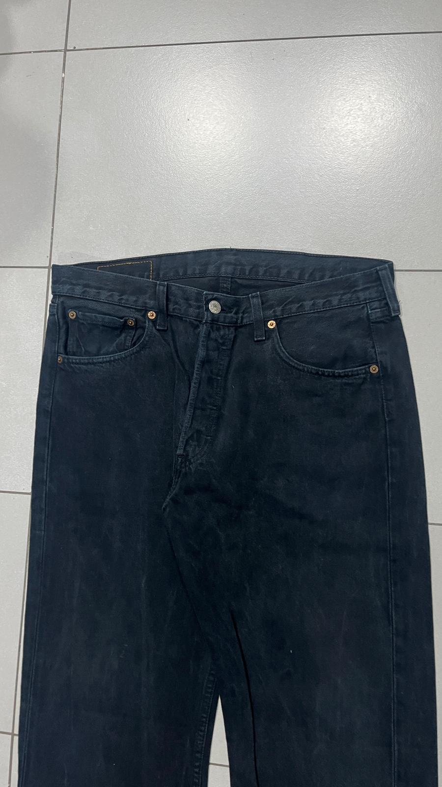 Denim Levis 501 Black Straight Fit (L) W34 L30