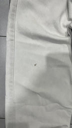 Denim Levis 501 Sfrangiato Straight Fit White (M)