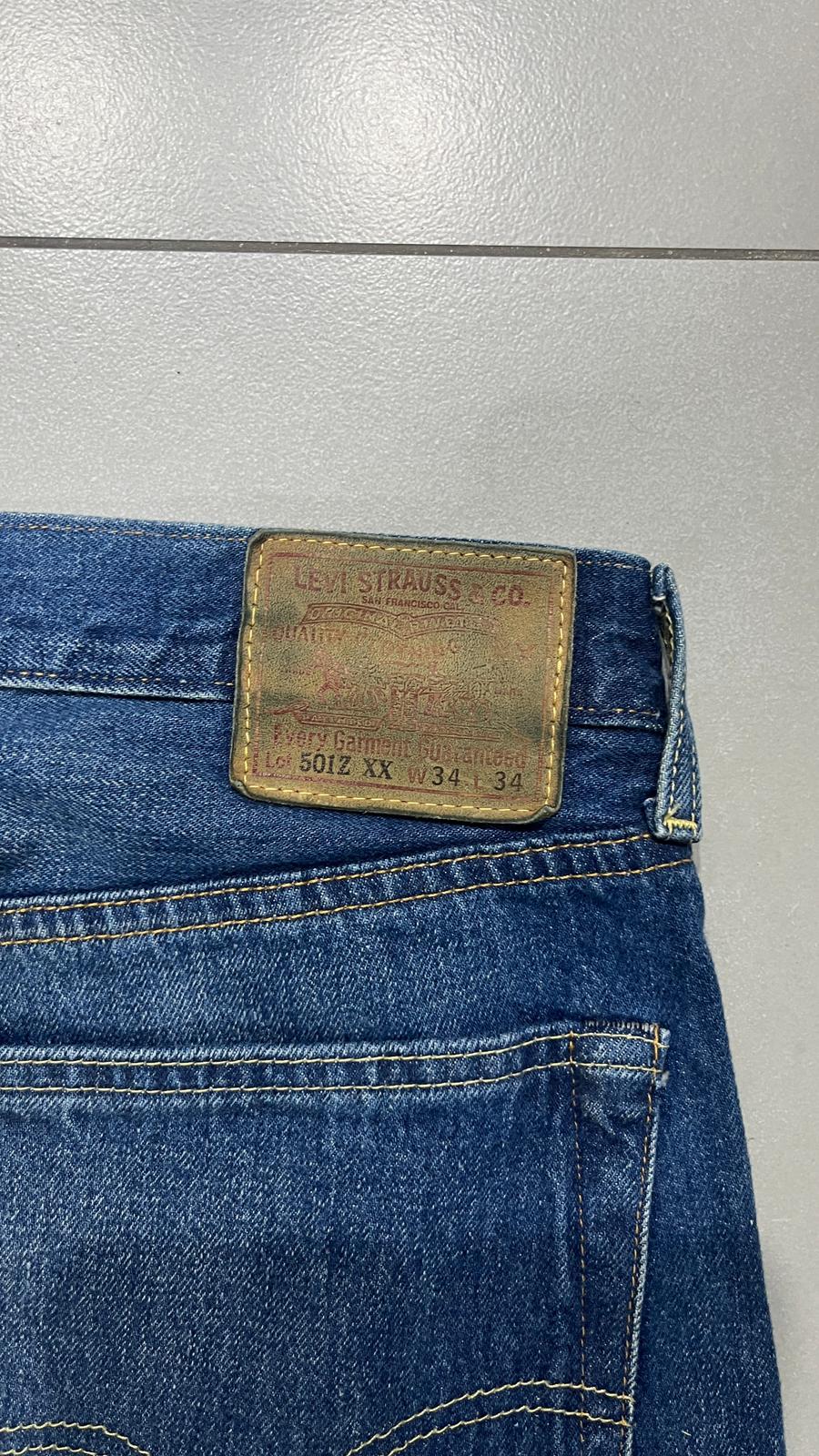 Denim Levis 501Z XX Straight Fit Particular Model Blu (L)