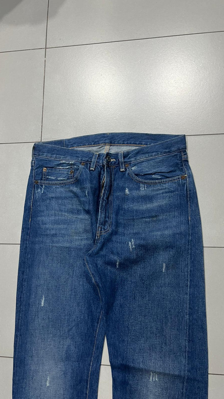 Denim Levis 501Z XX Straight Fit Particular Model Blu (L)