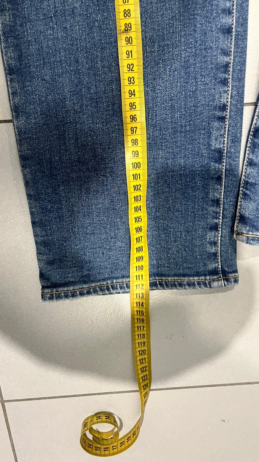 Denim Levis 501 W32 L34 Straight Fit Light Blue (M)