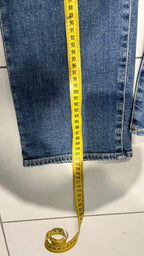 Denim Levis 501 W32 L34 Straight Fit Light Blue (M)