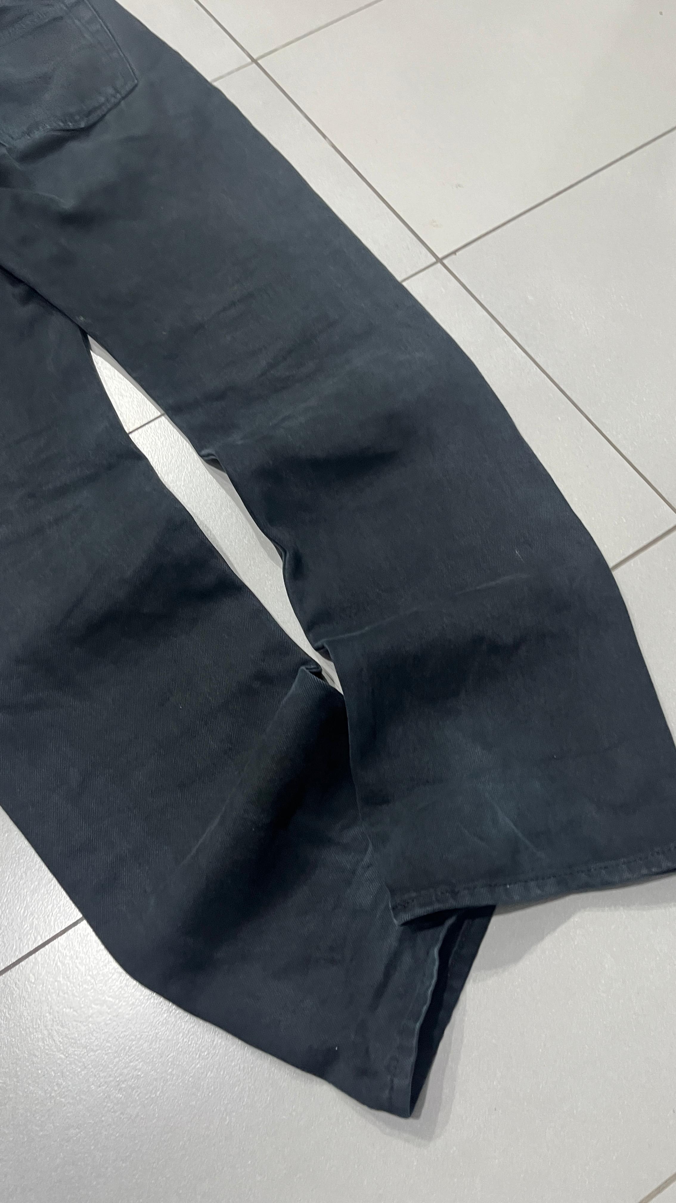 Denim Levis W31 L32 Straight Fit Black (M)