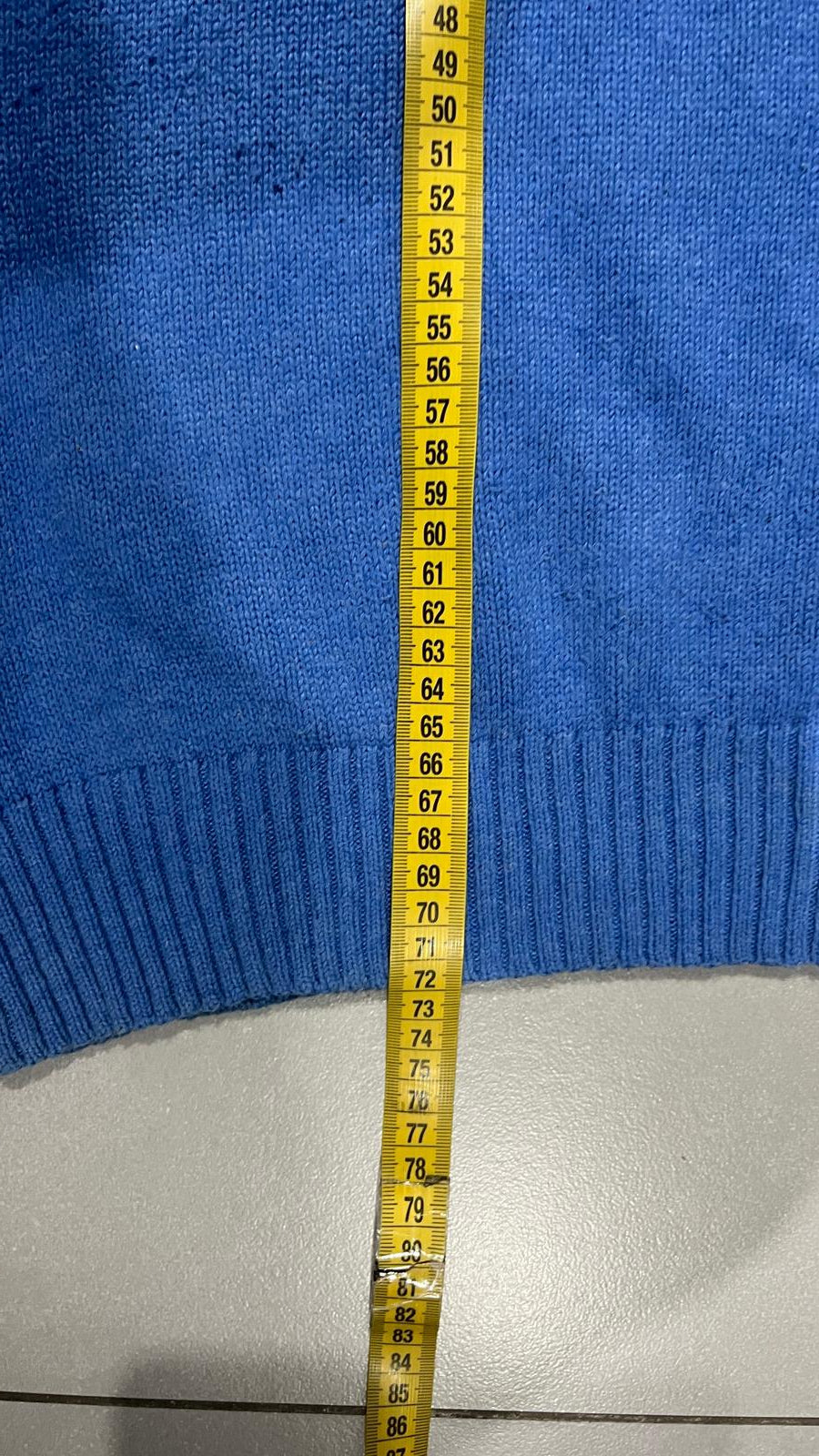 Ralph Lauren 1/4 Zip Sweater - Maglione Ralph Lauren Mezza Zip Dolcevita Blu (M)