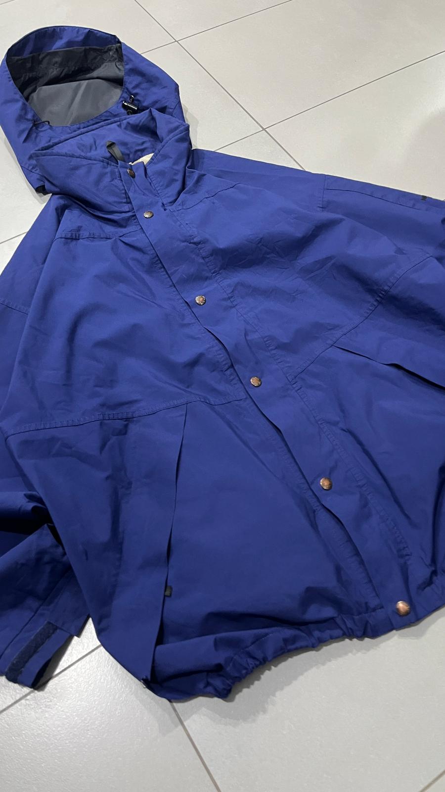 Antivento The North Face WindBreaker Blu con Cappuccio (XL)