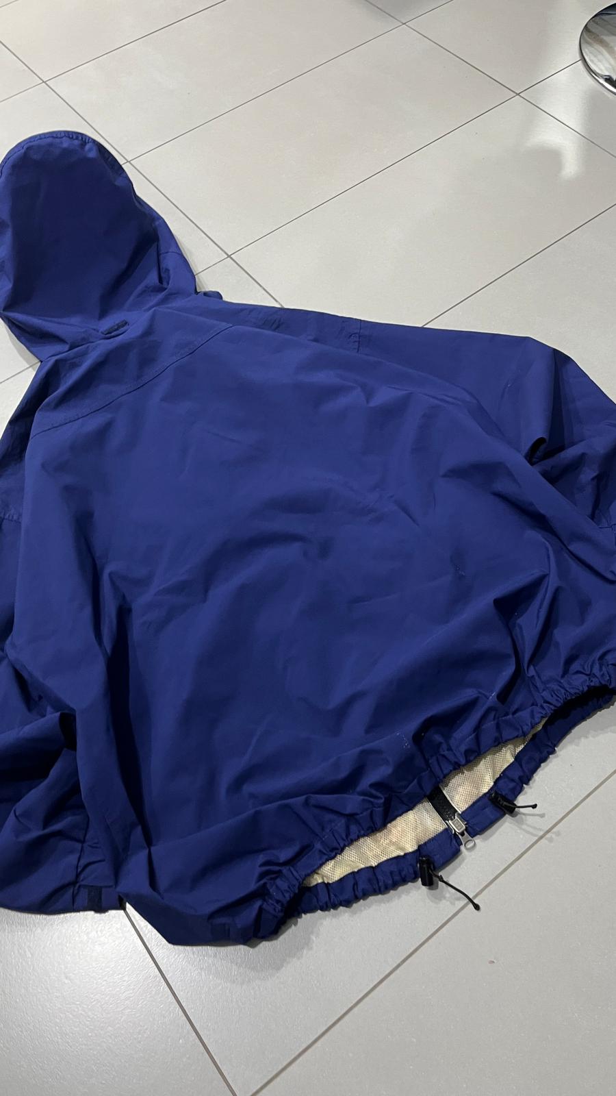 Antivento The North Face WindBreaker Blu con Cappuccio (XL)