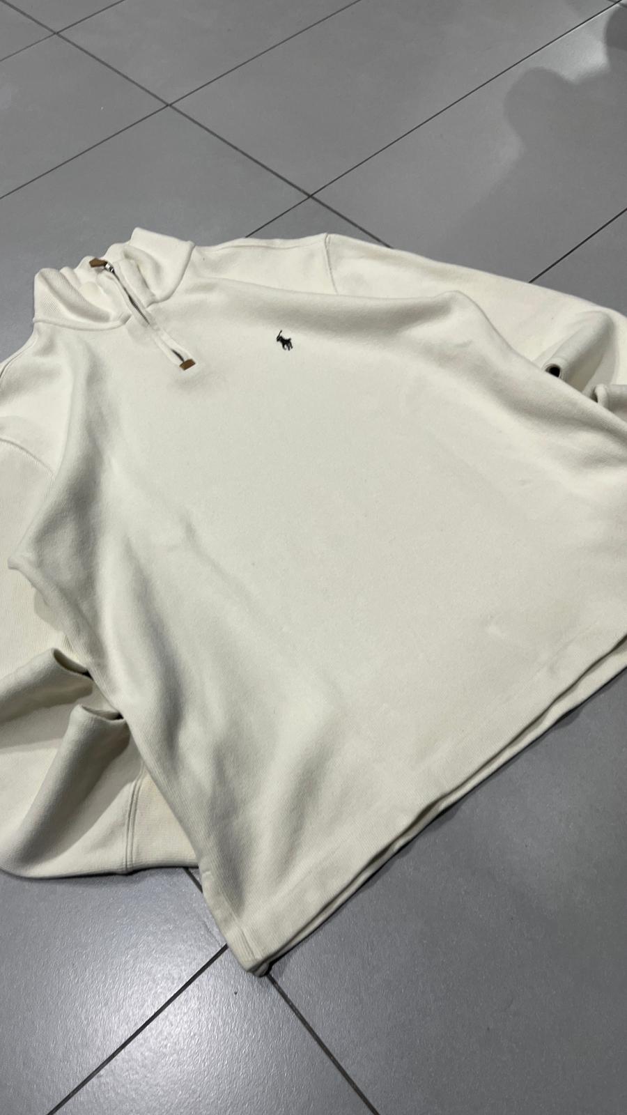 Ralph Lauren 1/4 Zip Sweater - Maglione Ralph Lauren Mezza Zip Dolcevita (M)