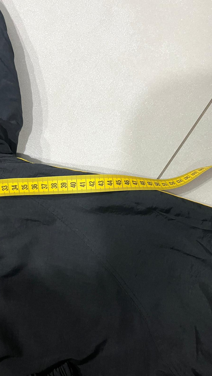 Giacca a vento Vintage anni 90/00 Polo Ralph Lauren - Windbreaker Polo Sport CLub Black & Yellow