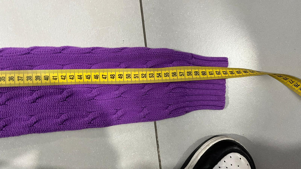 Maglione a Treccia Ralph Lauren con Scollo a V (L) da Donna