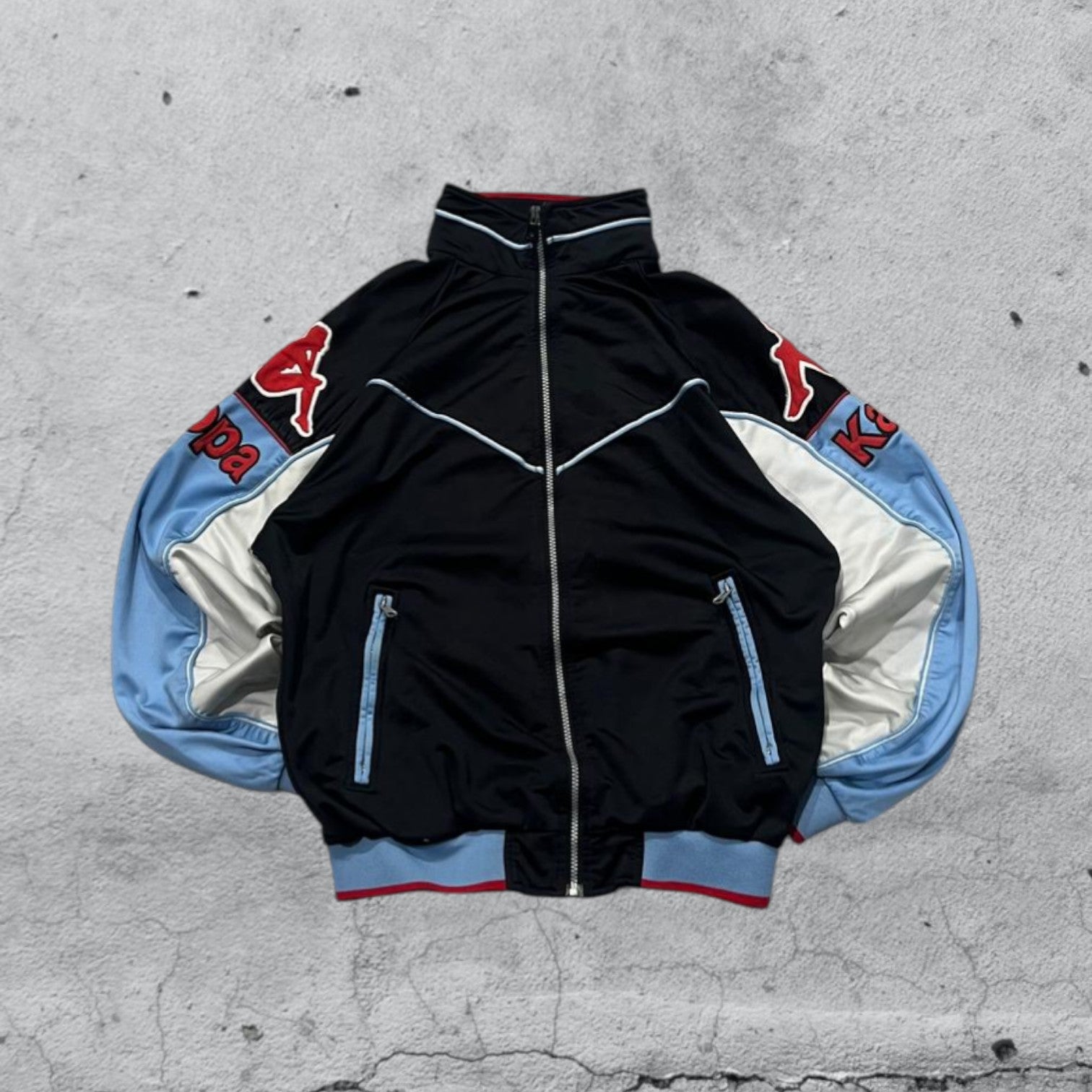 TrackJacket Kappa anni 90 Boxy Fit (L)