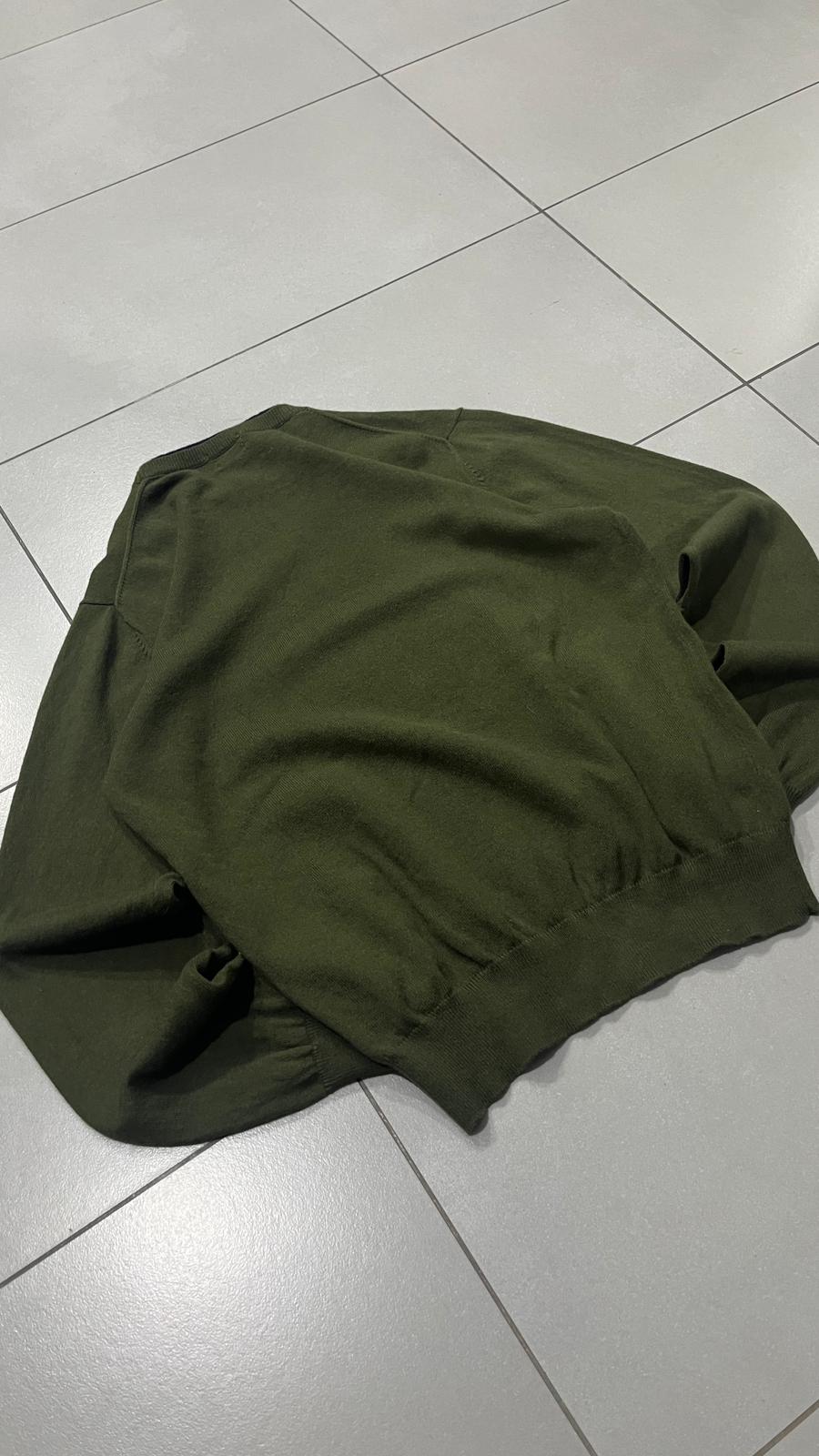 Felpa Girocollo Sun68 Verde Bosco (S)