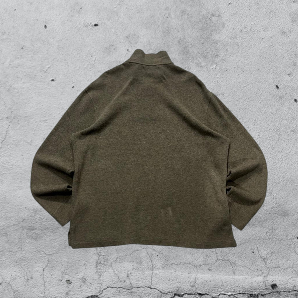 Maglione Ralph Lauren 1/4 Zip Grigio (L)