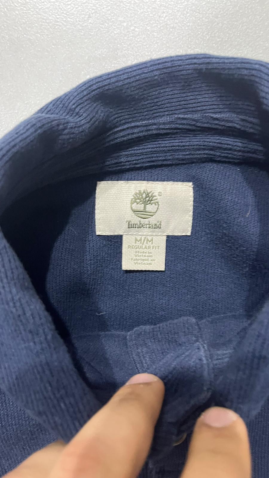 Polo Longsleeve Timberland Blu Scuro (M)