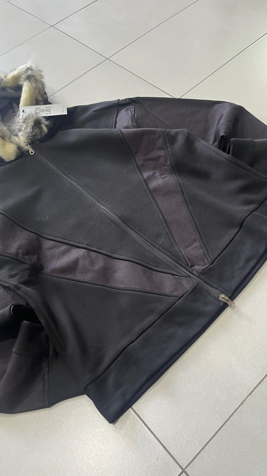 Felpa Giubbino con Pelliccia Double Japan Style (M)